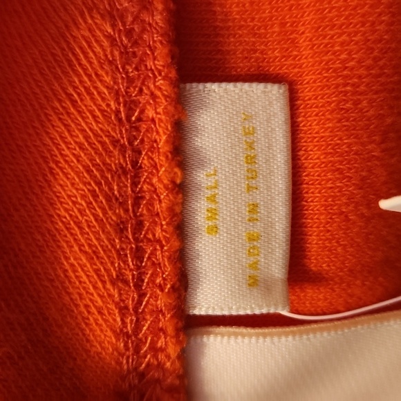 Maeve Anthropologie Women's Orange Cross Back Knit Tank Size S NWT - Picture 11 of 14